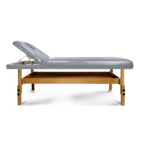 Массажный стол Relax Comfort серая кожа