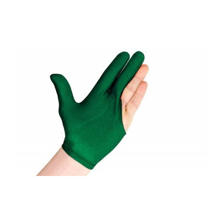 Перчатка бильярдная Feudor green dark женская