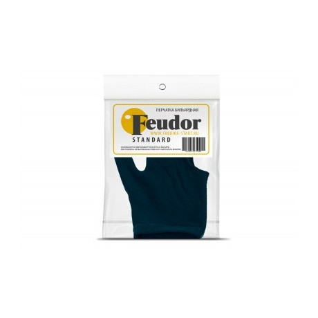 Перчатка-бильярдная Feudor Standard blue XL