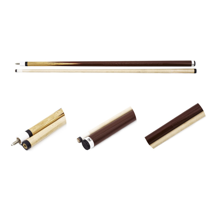Кий / пирамида 2-pc "W-6017" (коричневый)