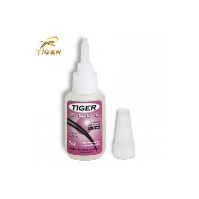 КЛЕЙ ДЛЯ НАКЛЕЕК TIGER INSTA-CURE+TIP GLUE 30МЛ 1 ШТ.