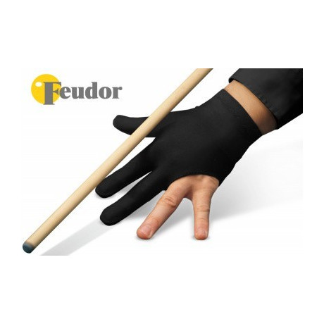 Перчатка-бильярдная Feudor Standard black XL