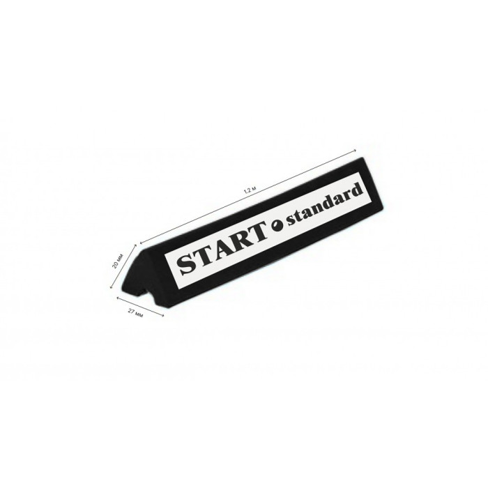 Резина бортовая дл1,20м "Start Standard"/6шт/