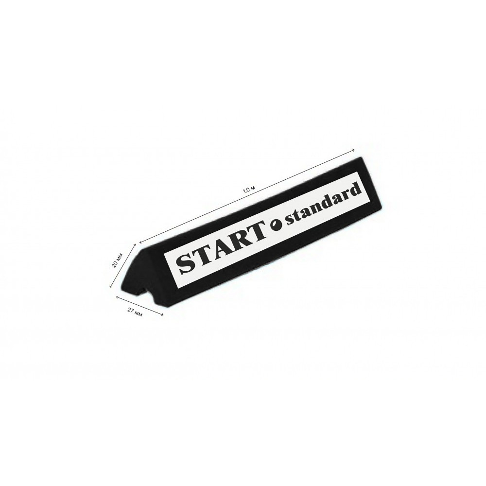 Резина бортовая дл1,00м "Start Standard"/6шт