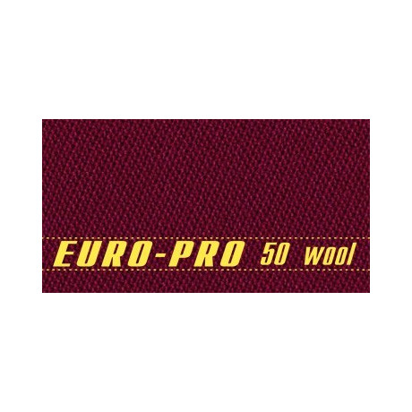 Сукно "Euro Pro 50" ш1.98м Burgundy