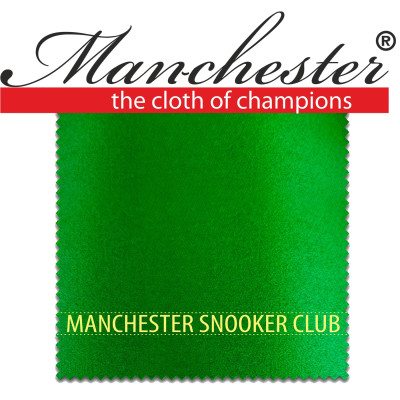 Сукно "Manchester Snooker *CLUB*" ш2,0м green