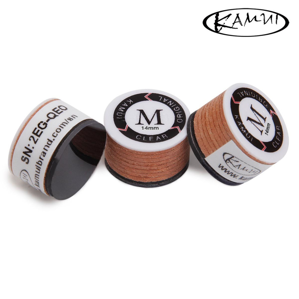 НАКЛЕЙКА ДЛЯ КИЯ KAMUI CLEAR ORIGINAL Ø14ММ MEDIUM 1ШТ.