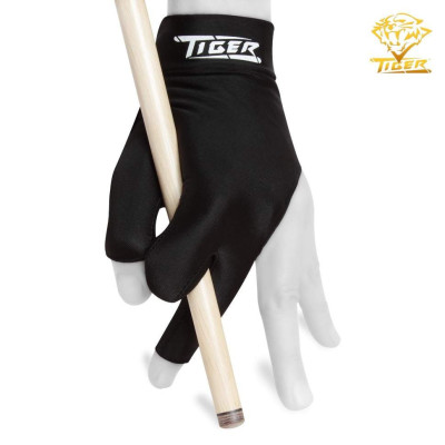ПЕРЧАТКА TIGER-X PROFESSIONAL BILLIARD GLOVE ЧЕРНАЯ ЛЕВАЯ XL