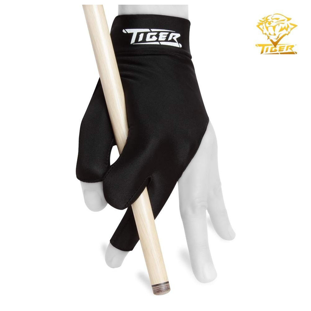 ПЕРЧАТКА TIGER-X PROFESSIONAL BILLIARD GLOVE ЧЕРНАЯ ЛЕВАЯ XL