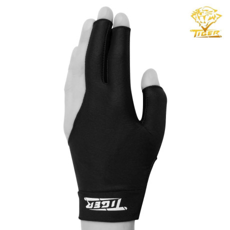 ПЕРЧАТКА TIGER-X PROFESSIONAL BILLIARD GLOVE ЧЕРНАЯ ЛЕВАЯ XL