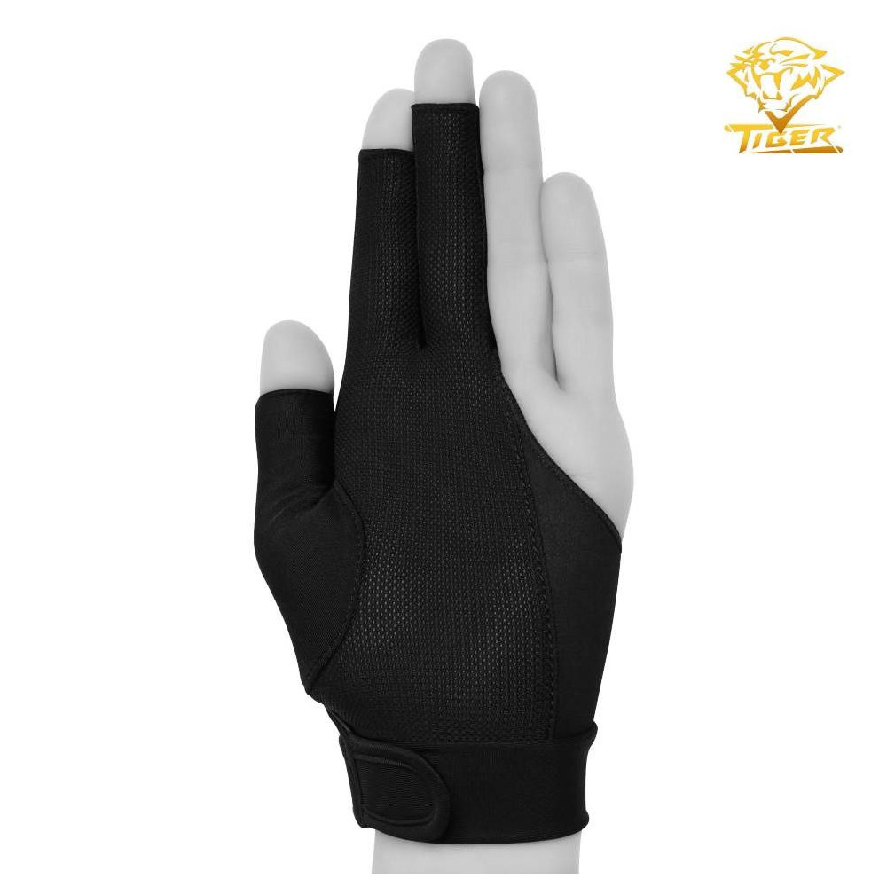 ПЕРЧАТКА TIGER-X PROFESSIONAL BILLIARD GLOVE ЧЕРНАЯ ЛЕВАЯ XL
