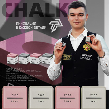 Мел Turning Point 7500 Серый