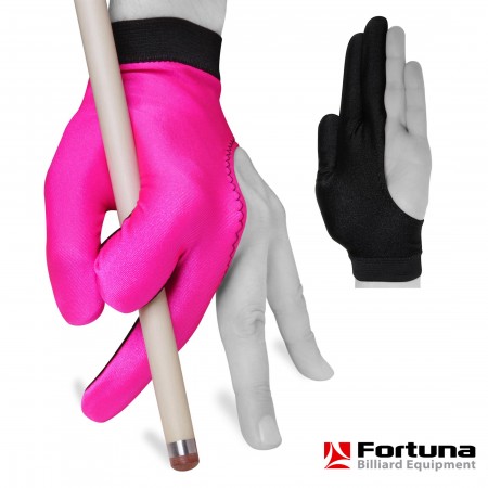 Перчатка Fortuna Classic Розовая/Черная XL