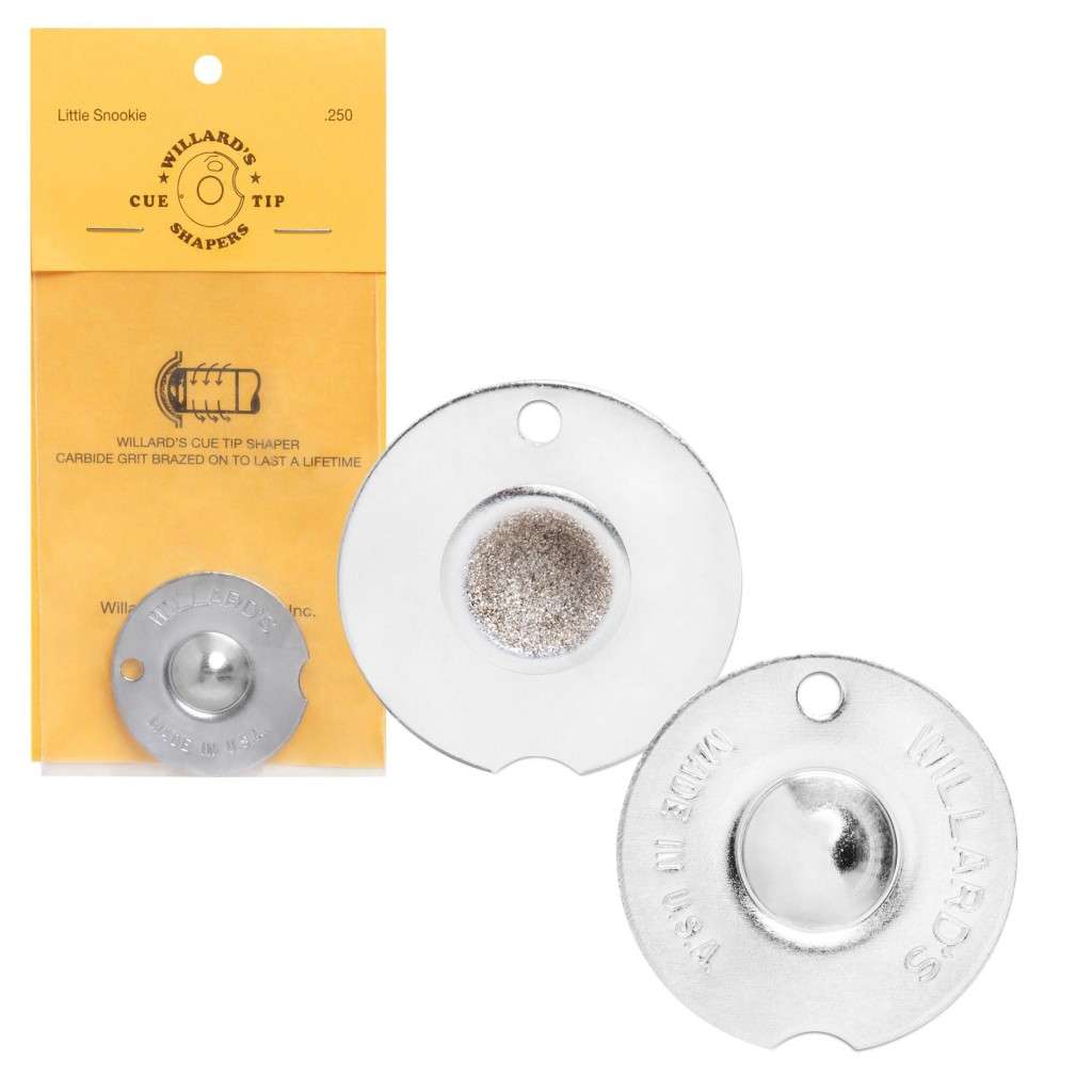 ИНСТРУМЕНТ ДЛЯ ОБРАБОТКИ НАКЛЕЙКИ WILLARD'S CUE TIP SHAPER LITTLE SNOOKIE 250