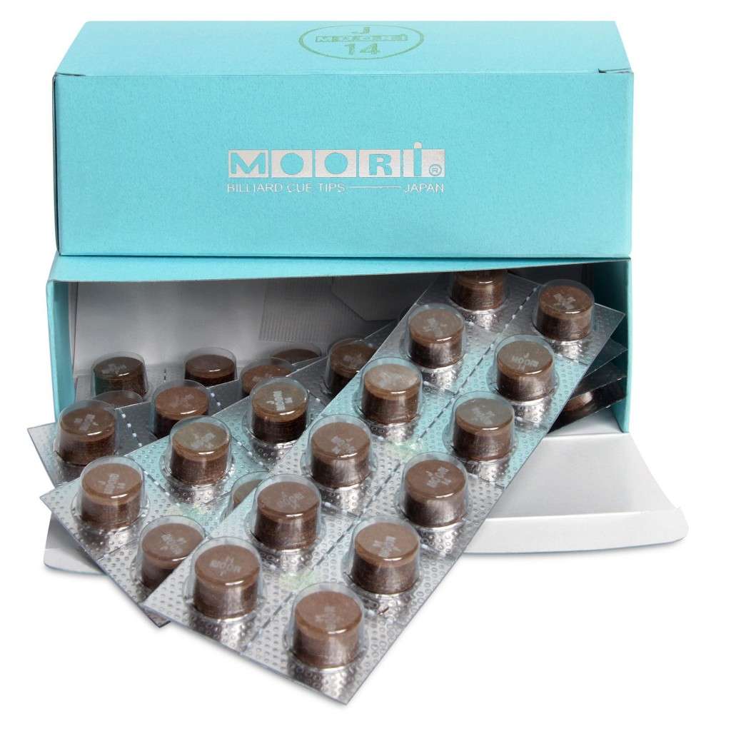 НАКЛЕЙКА ДЛЯ КИЯ MOORI JEWEL BLACK Ø14ММ MEDIUM 1ШТ.