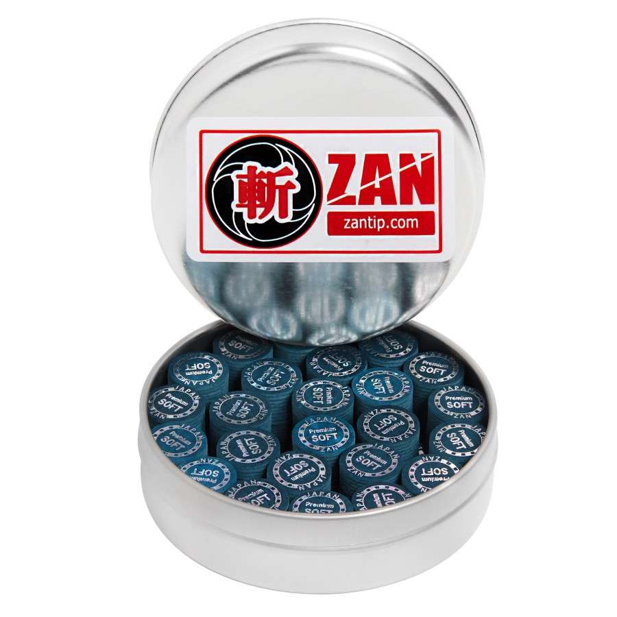 НАКЛЕЙКА ДЛЯ КИЯ ZAN Ø13ММ PREMIUM SOFT 1ШТ.
