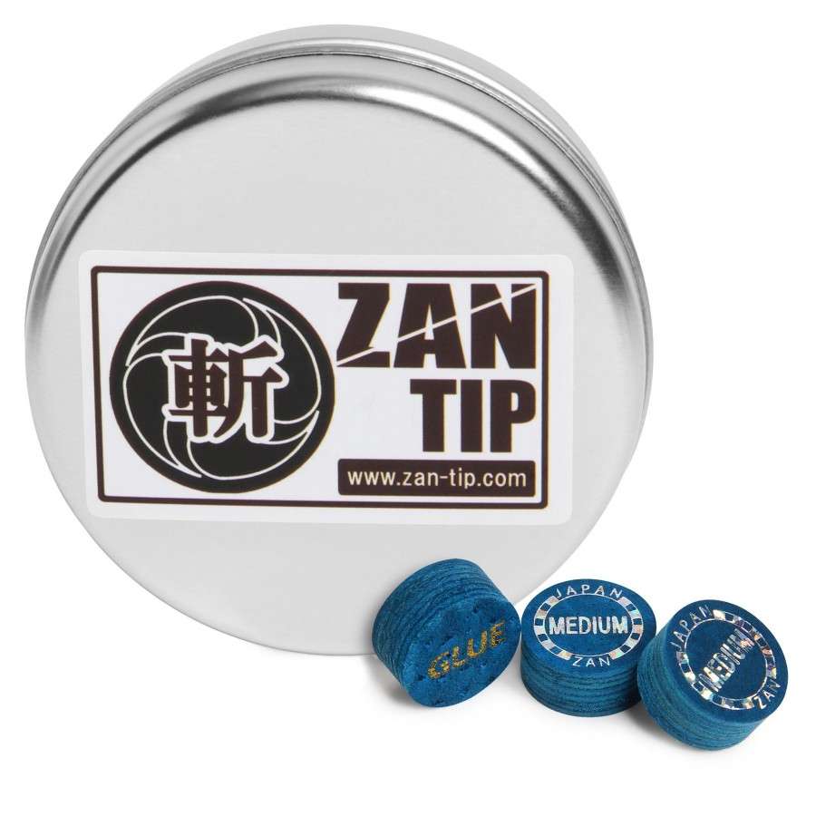 НАКЛЕЙКА ДЛЯ КИЯ ZAN PLUS Ø14ММ MEDIUM 1ШТ.