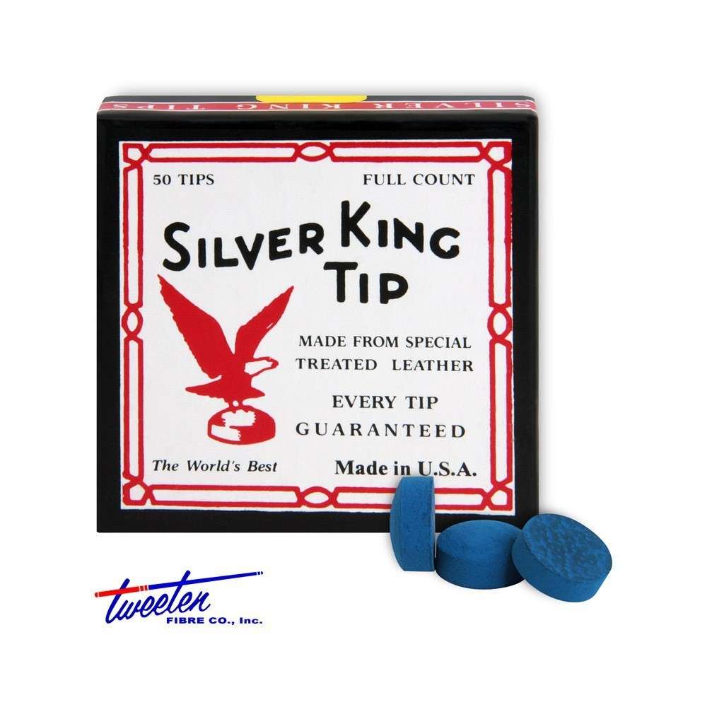 НАКЛЕЙКА ДЛЯ КИЯ SILVER KING Ø11ММ 50ШТ.