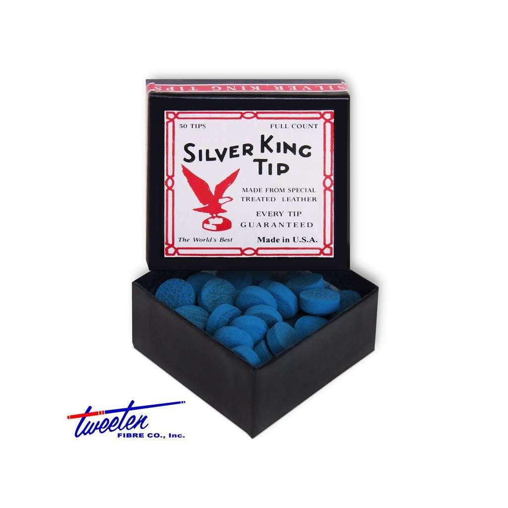 НАКЛЕЙКА ДЛЯ КИЯ SILVER KING Ø12ММ 50ШТ.