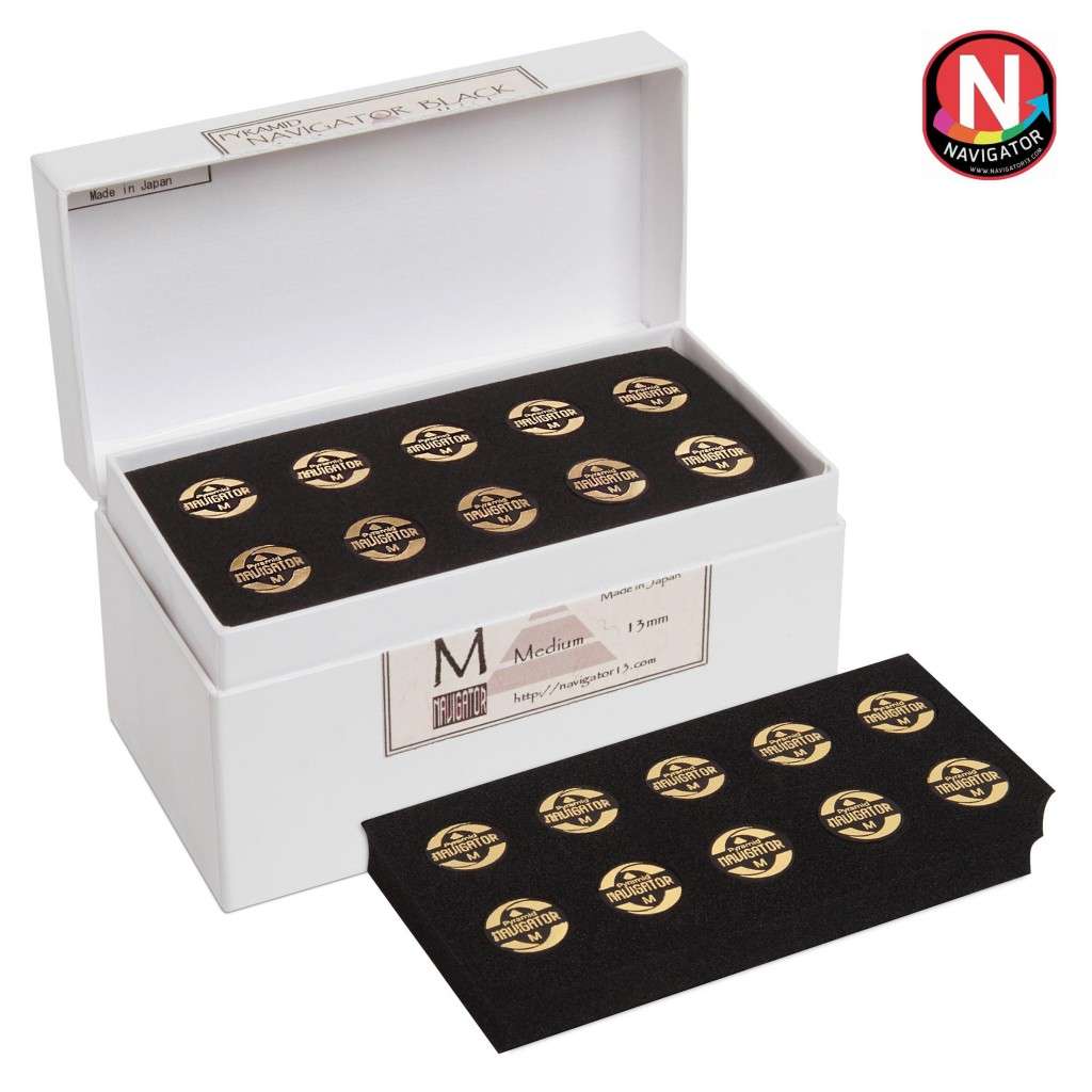 НАКЛЕЙКА ДЛЯ КИЯ NAVIGATOR PYRAMID BLACK Ø13ММ ULTRA MEDIUM 1ШТ.