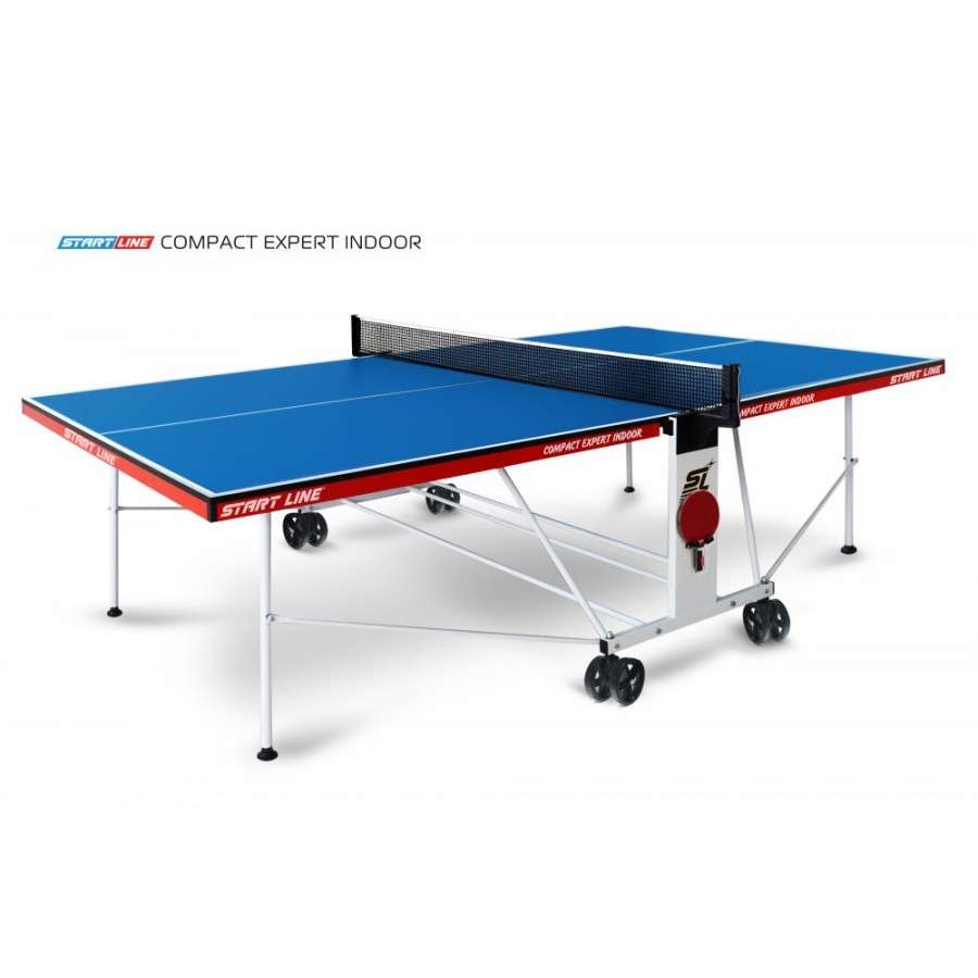 Стол теннисный Compact EXPERT Indoor Синий