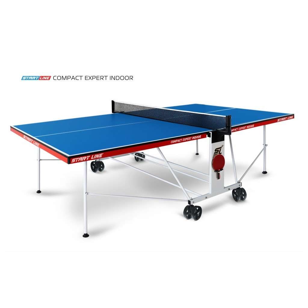 Стол теннисный Compact EXPERT Indoor Синий