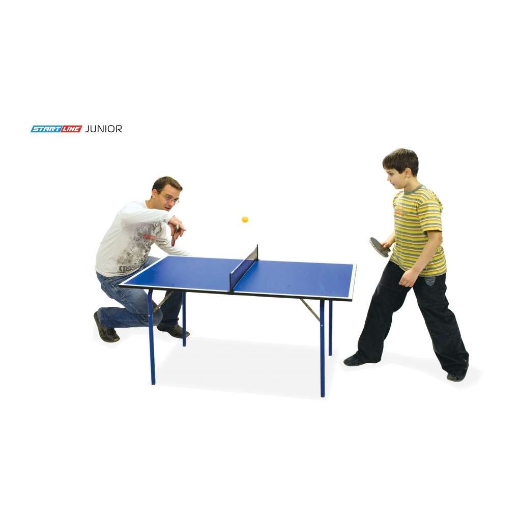 Стол теннисный Junior Синий с сеткой