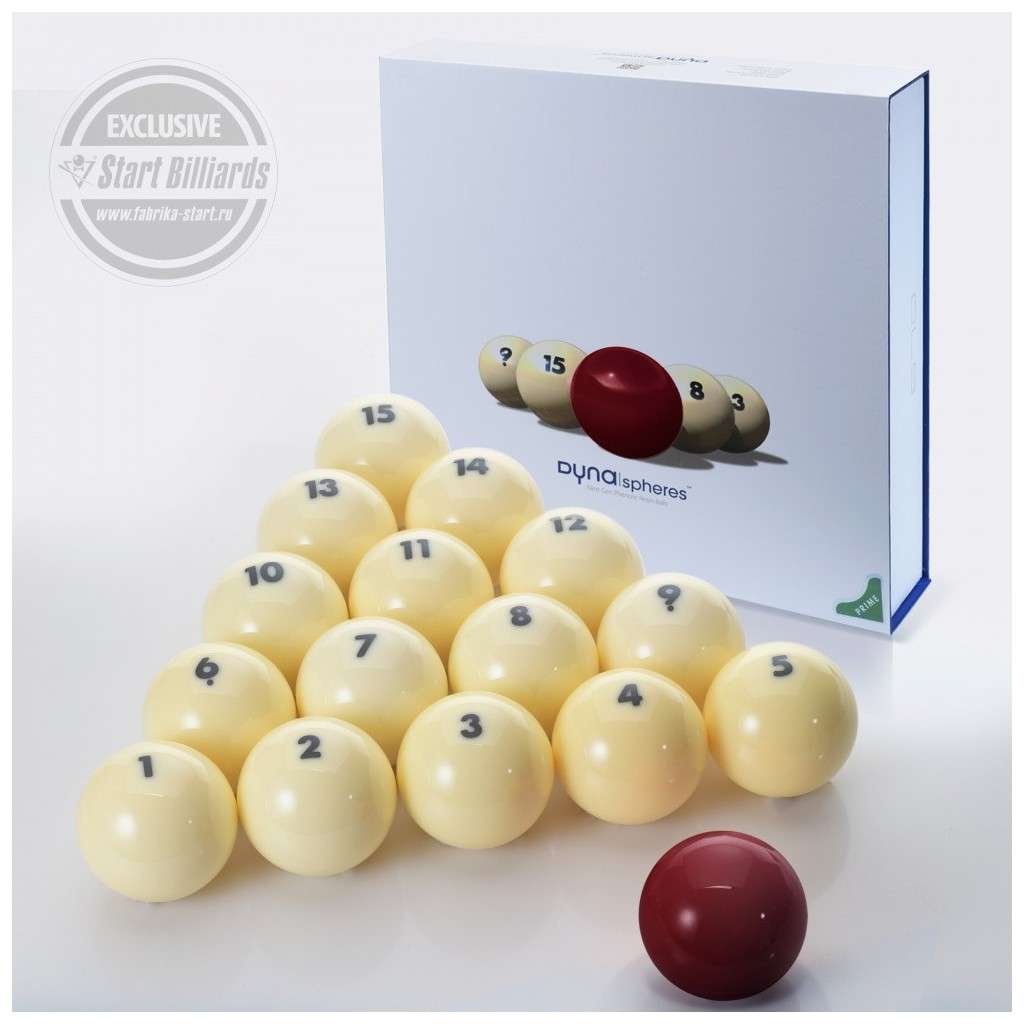 Шары Dynaspheres Prime Pyramid 68 мм Бордовый биток