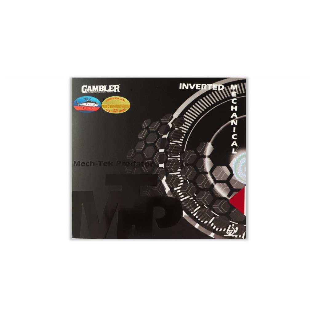 Накладка для ракетки GAMBLER MECH-TEK 2.1MM RED