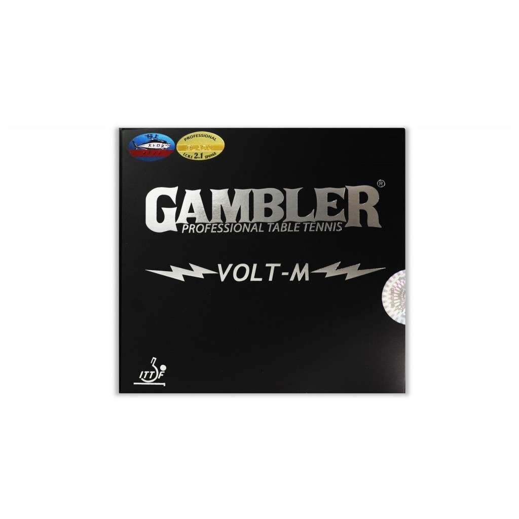 Накладка для ракетки GAMBLER VOLT M 2.1MM BLACK